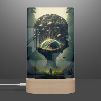 Lampa Tvář  lesa 1