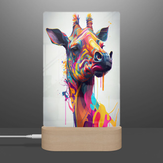 Lampa Žirafa v barvách