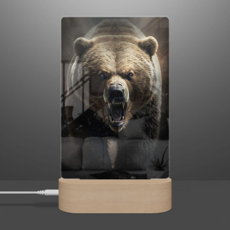 Lampa Strašlivý grizzly