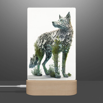 Lampa Přírodní vlk