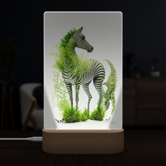 Lampa Přírodní zebra