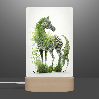 Lampa Přírodní zebra