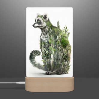 Lampa Přírodní lemur
