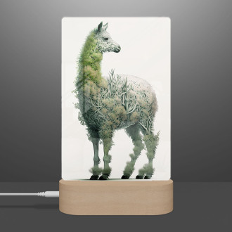 Lampa Přírodní lama