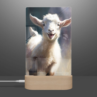 Lampa Akvarelová koza