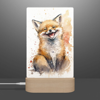 Lampa Akvarelová liška