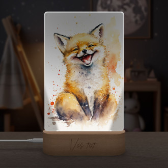 Lampa Akvarelová liška