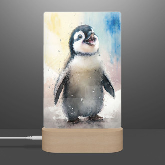 Lampa Akvarelový tučňák