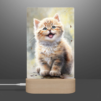 Lampa Akvarelová kočka