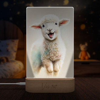 Lampa Akvarelová ovce