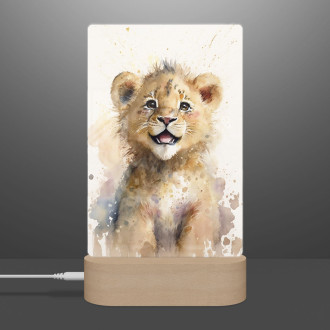 Lampa Akvarelové lvíček