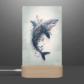Lampa Květinový žralok