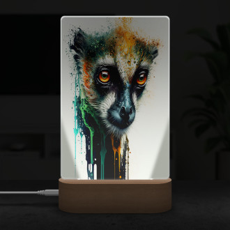 Lampa Graffiti lemur