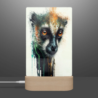 Lampa Graffiti lemur