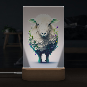 Lampa Květinová ovce