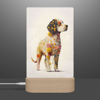 Lampa Květinový pes
