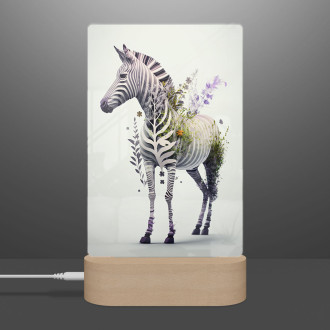 Lampa Květinová zebra