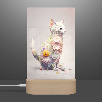 Lampa Květinová kočka