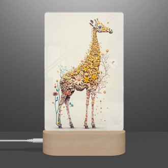 Lampa Květinové žirafa