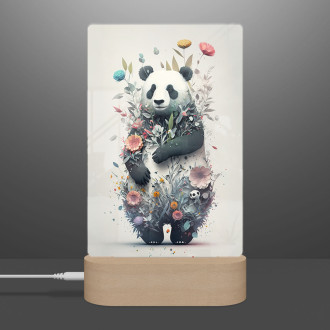 Lampa Květinová panda