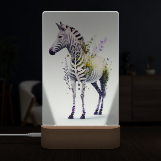 Lampa Květinová zebra