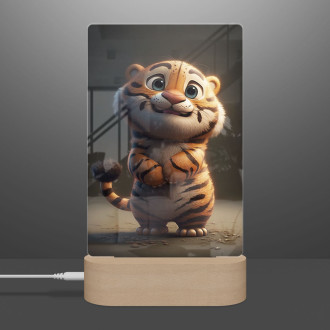 Lampa Animovaný tygr