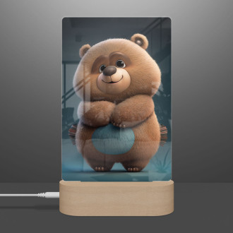Lampa Animovaný medvěd