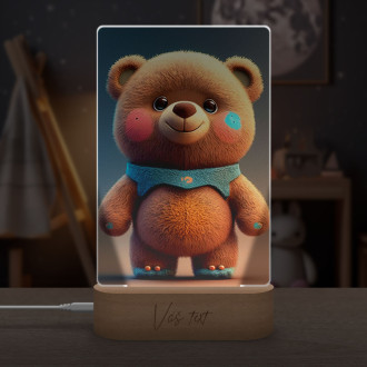 Lampa Animovaný medvěd