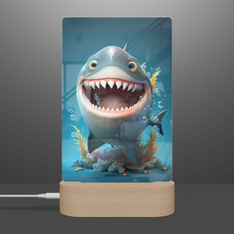 Lampa Animovaný žralok