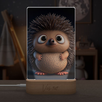 Lampa Animovaný ježek