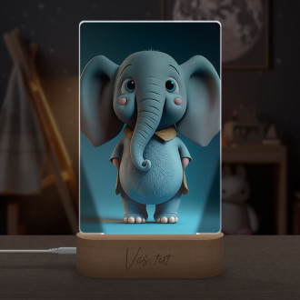 Lampa Animovaný slon