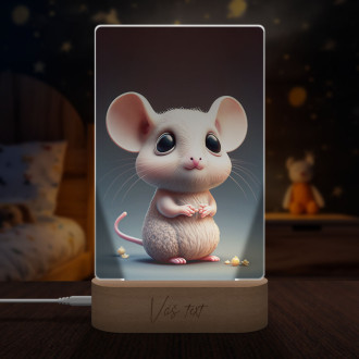 Lampa Animovaná myška