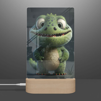 Lampa Animovaný krokodýl