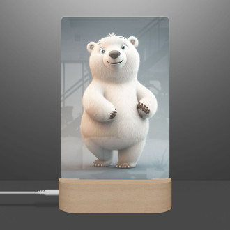 Lampa Animovaný lední medvěd