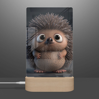 Lampa Animovaný ježek