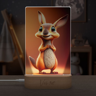 Lampa Animovaný klokan