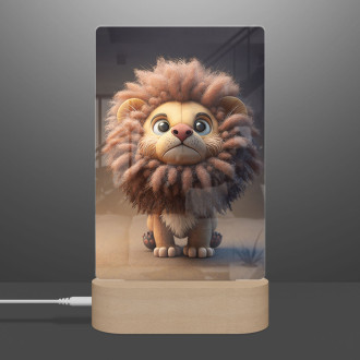 Lampa Animovaný lvíček