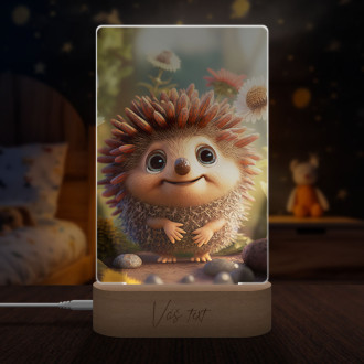 Lampa Roztomilý animovaný ježek 2