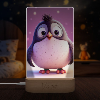 Lampa Roztomilý animovaný tučňák