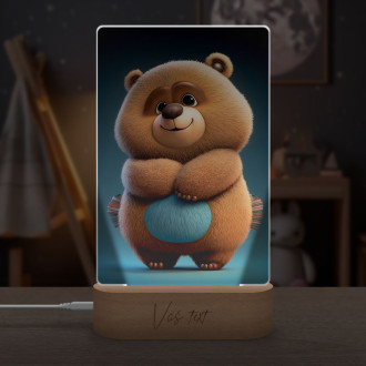 Lampa Roztomilý animovaný medvídek