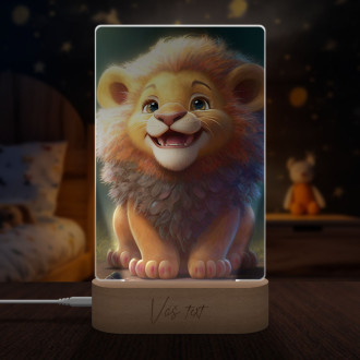 Lampa Roztomilý animovaný lev 2