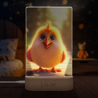 Lampa Roztomilé animované kuře 1