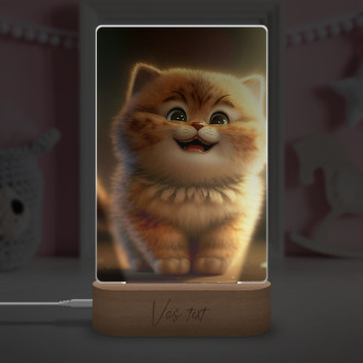 Lampa Roztomilá animovaná kočka 3