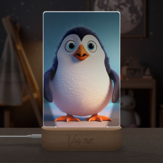 Lampa Roztomilý animovaný tučňák 1