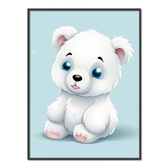 Kreslený Lední Medvěd