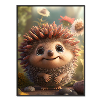 Roztomilý animovaný ježek 2