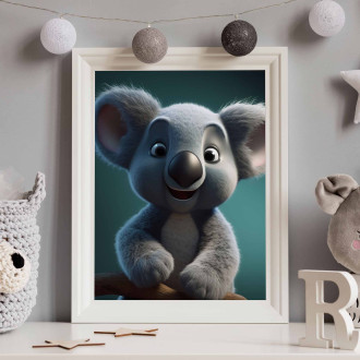Roztomilá animovaná koala