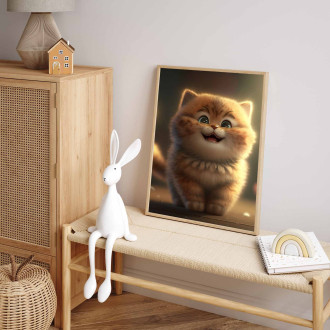 Roztomilá animovaná kočka 3