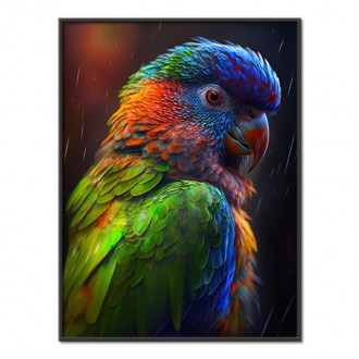 Barevný papoušek 2