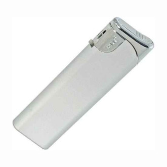Plnitelný piezo zapalovač, stříbrný vršek